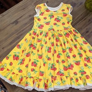 Eleanor Rose Strawberry Dress